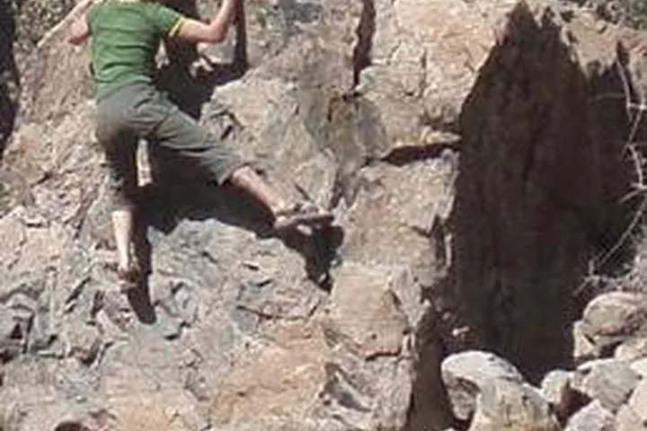 Morocco March 07 climbing photo