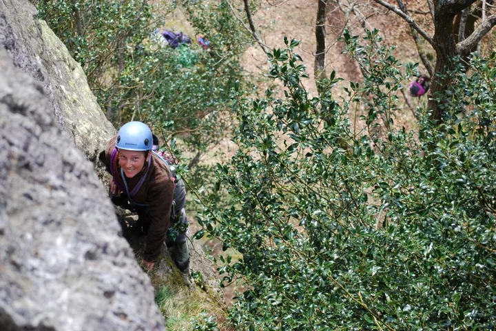Lakes Easter 09 climbing photo