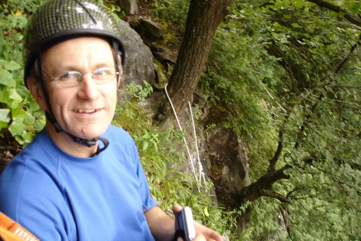 Shorn Cliff climbing photo