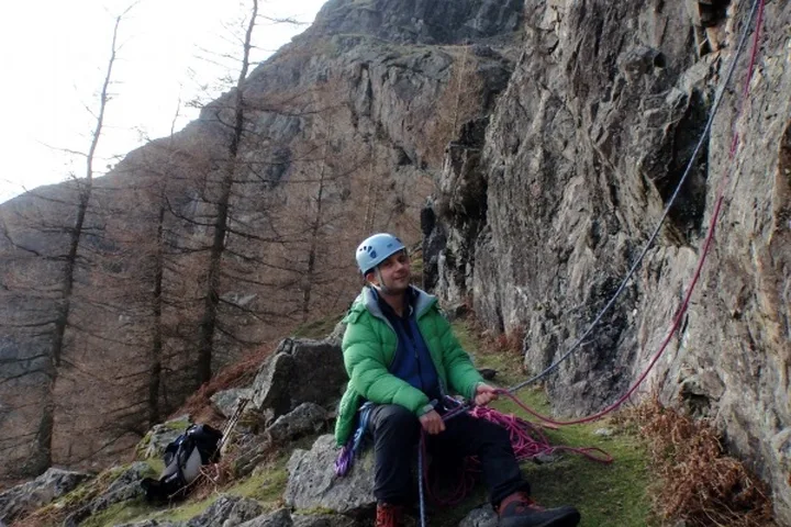 Lakes March 2011 climbing photo