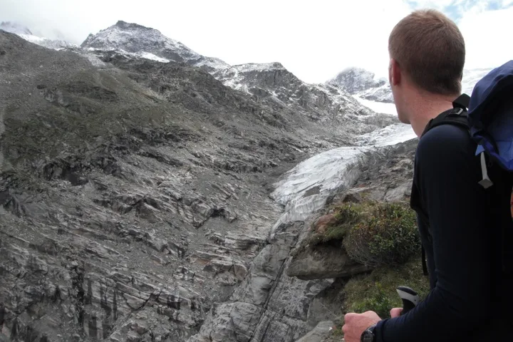 Coups and Jen in the Alps 2011 climbing photo