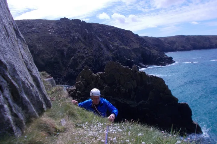 West Cornwall climbing photo