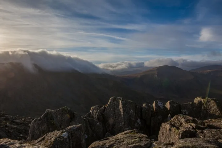 Xmas North Wales climbing photo