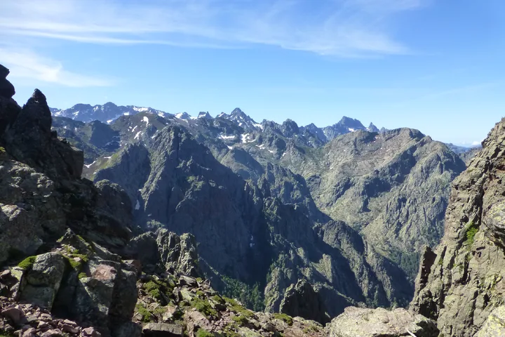 GR20 Week 1 climbing photo