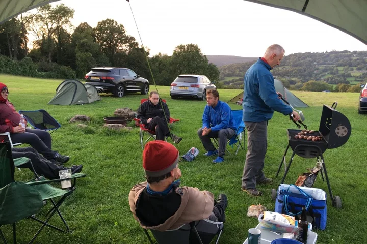 BBQ Meet Wye Valley climbing photo