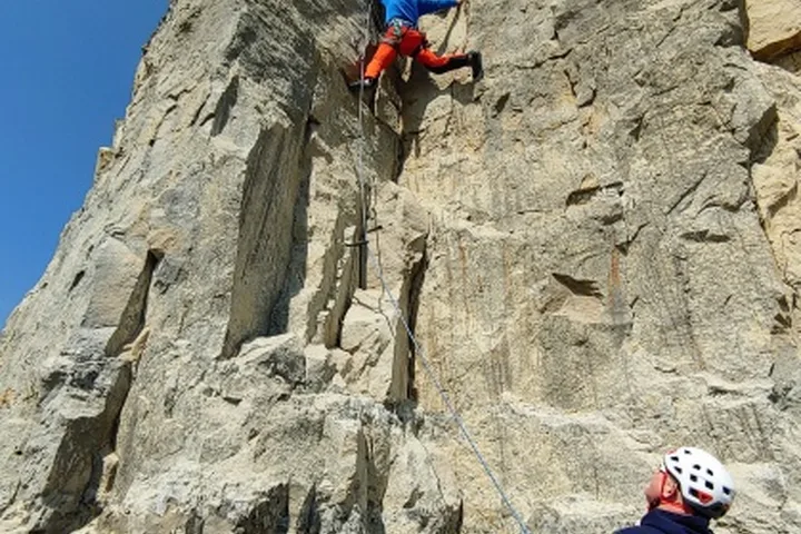 Winspit Quarry climbing photo