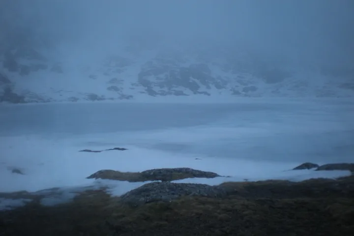 Snowdonia bivi climbing photo