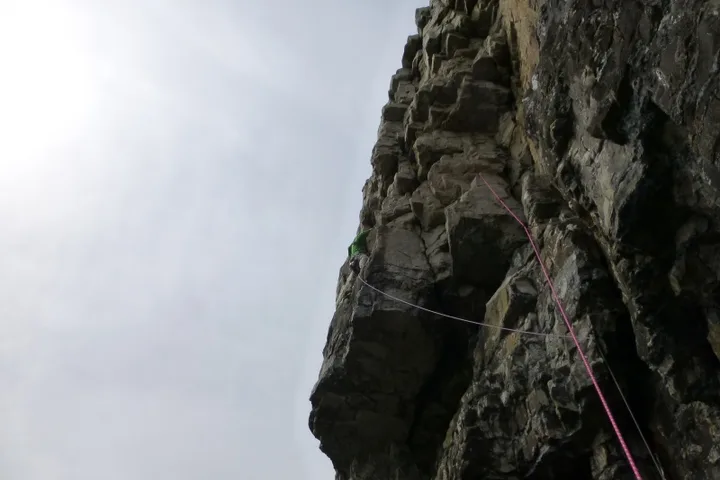 Sun, Sea and Rescue climbing photo