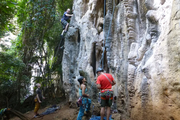 Thailand climbing photo