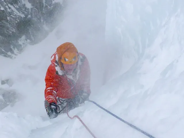Mountaineering category winner, 2015 photographic competition